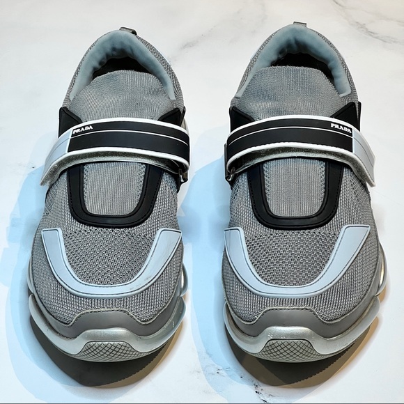 Prada Other - Prada Men's Cloudbust Mesh and Leather Sneakers in Gray